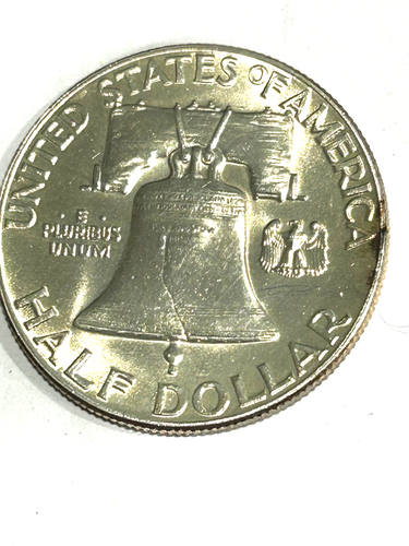 1949 Franklin Half Dollar - Gem BU - 90% Silber - Bild 2 von 2