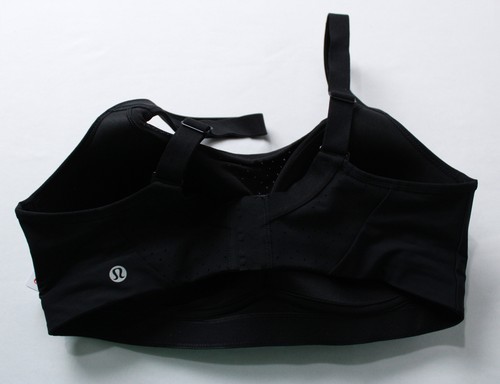 lululemon Women's Run Times Bra High Support, B–G Cups CD4 Black Size 36D NWT - Picture 5 of 5