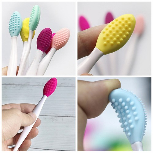 Silicone Nose Brush Cleaning Blackhead Double Sided Massage Brush Cleaning Tool - Picture 17 of 32