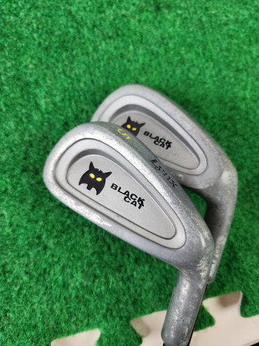 Lynx Black Cat Youth 5 7 Irons RH Factory Graphite (2 Clubs) Measured in Photos - Picture 3 of 13