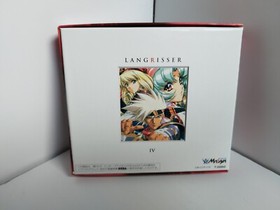 Langrisser 4 Ⅳ Special Package w/Pin Badge and Fan Book Sega Saturn SS JAPAN ver