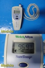 Welch Allyn SureTemp 678 Thermometer W/ Probe P/N 02678-100 ~ 34382