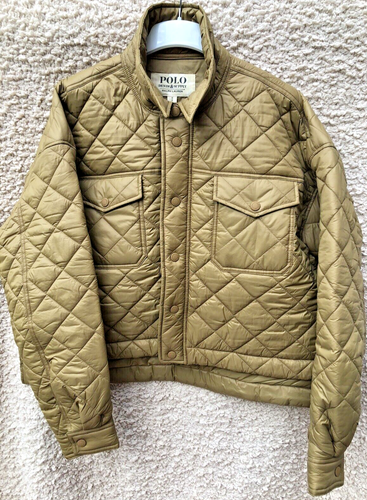 Chaqueta acolchada acolchada Polo Ralph Lauren Denim & Supply Ghurka mediana NUEVA NUEVA CON ETIQUETAS - Imagen 1 de 13