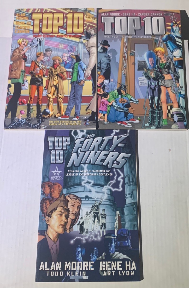 アラン・ムーア　セット　トップ10 Amazon.co.jp: トップ10 (AMERICA'S BEST COMICS) : アラン