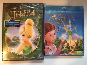 034-Tinkerbell-034-DVD-and-034-TinkerBell-and-the-Great-Fairy-Rescue-034-Blu-ray-DVD