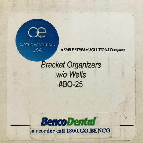 LOT OF 25 ORTHO ESSENTIALS TRAYS #BO-25 - Picture 2 of 3