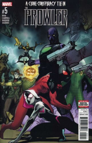 Prowler (Marvel, 2nd Series) #5 VF/NM; Marvel | Clone Conspiracy tie-in - we com - Foto 1 di 1