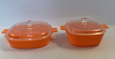 Vintage Pretend Plastic Casserole Four Piece Set