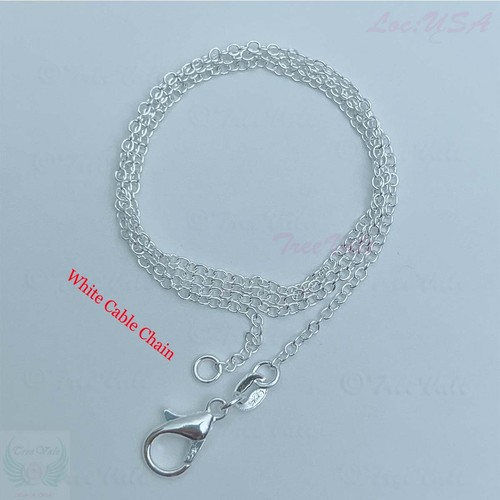 16"-24" Halskette/Kette, Kabel/Perle/Box/BURBINE/Kubik/Schlange plattiert Kette - Bild 20 von 22