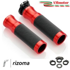 Manopole Rizoma Kawasaki Z 800 12-13 Moto Sport Coppia Alluminio Gomma 22 mm