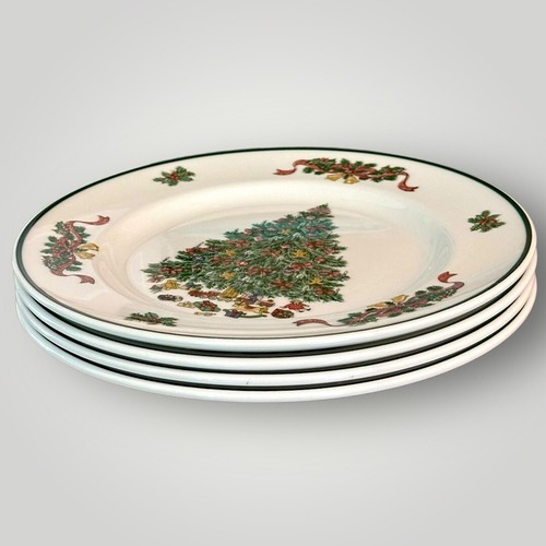 Platos de cena victorianos de Navidad Johnson Brothers - Juego de 4 - Imagen 3 de 8