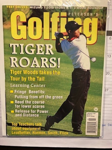 Zachtmoedigheid Honderd jaar Kan worden berekend Tiger Woods Jan 1997 Petersen's Golfing Magazine - FIRST COVER! NEWSSTAND! | eBay Zachtmoedigheid Honderd jaar Kan worden berekend Tiger Woods Jan 1997 Petersen's Golfing Magazine - FIRST COVER! NEWSSTAND! | eBay