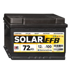 HR 72Ah Solar EFB 12V Versorgerbatterie