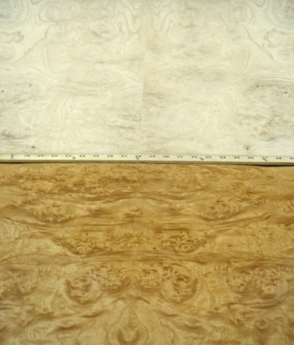 Chapa de madera blanca Ash Burl 24"" x 48"" con soporte de papel 1/40"" de espesor grado AA - Imagen 2 de 12