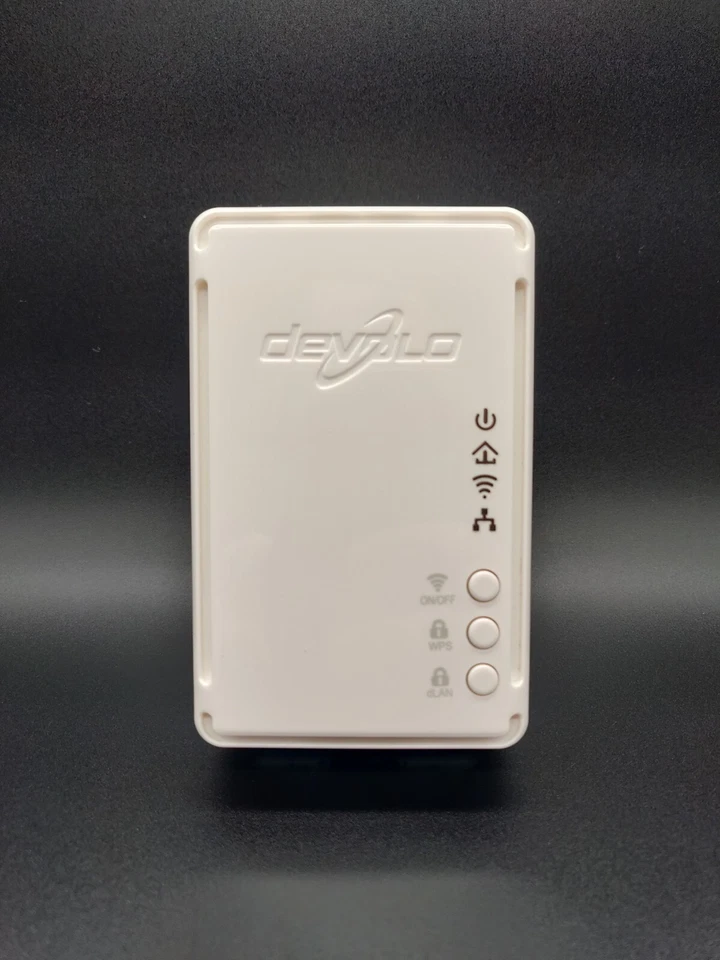 devolo dLAN 200 AV Wireless N  WP  Powerline Netzwerk Adapter - 3 LAN-Ports - Bild 2 von 3