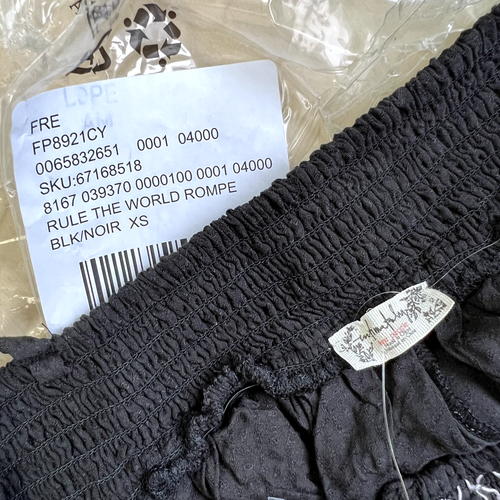 Free People Rule The World Strampler/Spielanzug. Schwarz. XS - Bild 5 von 5