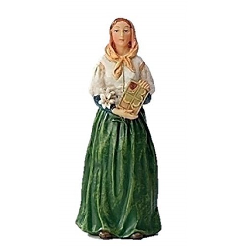 Roman Saint Dymphna Patrons and Protectors Religious Figurine 40601