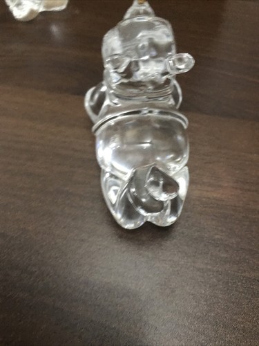 LENOX Disney WINNIE THE POOH + TIGGER Tiggerific Full Lead CRYSTAL Glass Figures - Picture 6 of 12