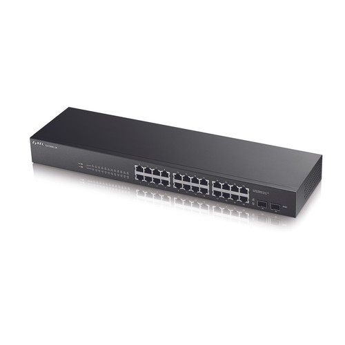 ZYXEL GS1900-24 - 24-port GbE Smart Managed Switch - Seller Refurbished