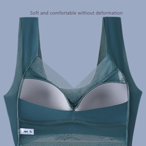 Womens Posture Correcting Bra Seamless Bra Sexy Up Wireless Breathable Bras - Picture 18 of 42