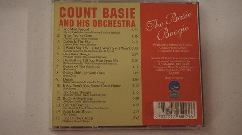 Count Basie and His Orchestra-The Basie Boogie (UK CD) - Bild 2 von 4