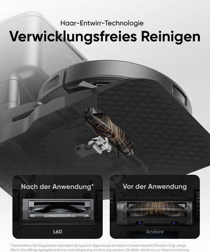 eufy Clean L60 Saugroboter Absaugstation 5000Pa iPath-Laser-Navigation APP/Alexa - Bild 2 von 9