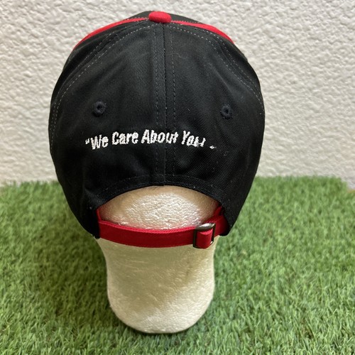 NBS TRUCKING LTD Hat Cap Embroidery Logo Adult Adjustable Cap America Red/Black - Picture 6 of 9