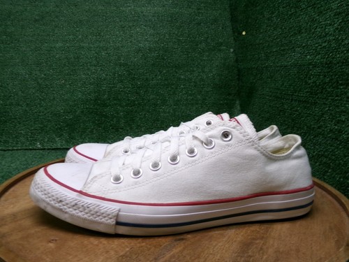 Converse Herren Chuck Taylor All Star Ox Niedrig Weiß Canvas Schuhe Größe 9 US M7652C - Bild 4 von 12