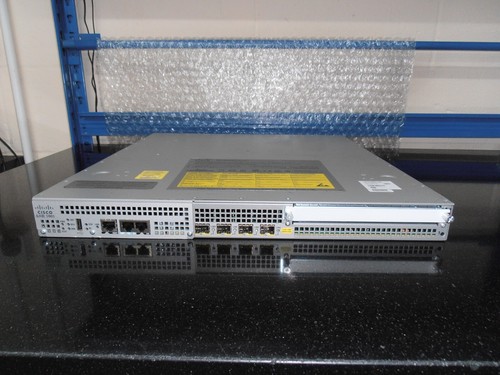 CISCO ASR1001-2.5G-VPNK9  Router 4x Gigabit SFP Ports Dual PSU adventerprise Lic - Picture 1 of 4