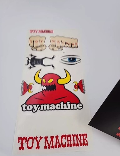 2003 Toy Machine Diego Buccieri The Butcher Cleaver Skateboard Deck Templeton - Picture 13 of 15