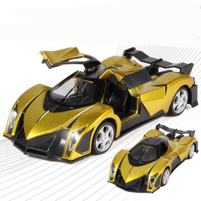 Lamborghini 132 alloy models toys back acousto,optic super run Raptor 16