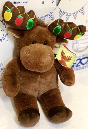Build A Bear 10,5 Zoll Hal The MOOSE Mitarbeiter Ed Plüschtier Stofftier Junge Puppe Spielzeug - Bild 7 von 12
