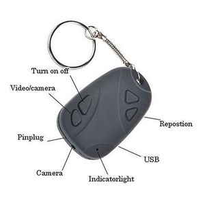 Mini-Car-Key-Chain-Spy-Video-Recorder-Hidden-Pinhole-Camera-Camcorder-Cam-DVR-CZ