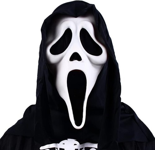 Skull Ghost Mask for Halloween Horror Cosplay and Costume Parties - Foto 7 di 15