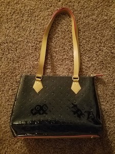 Arcadia Invece Made In Italy Black Patent Leather Large Purse Image Is Loading Arcadia Invece Made In Italy Black Patent Leather