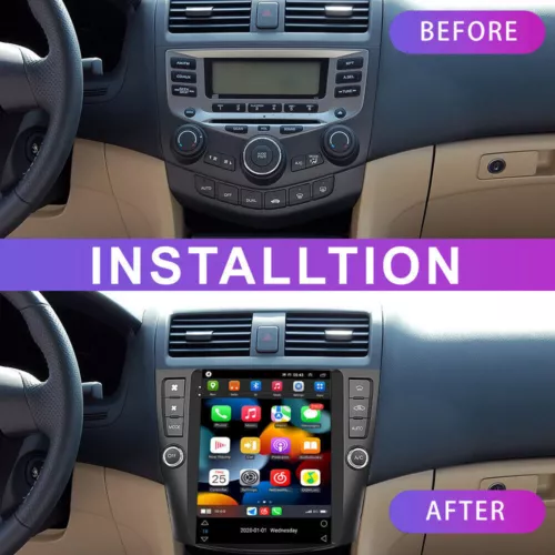 9.7" For Honda Accord 2003-2007 Android 13 Apple Carplay Car Stereo Gps Radio - Picture 5 of 20