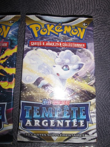 POKEMON 4 BOOSTER TEMPÊTE ARGENTEE ARTSET EPEE ET BOUCLIER EB12 FR NON PESES - Bild 3 von 8