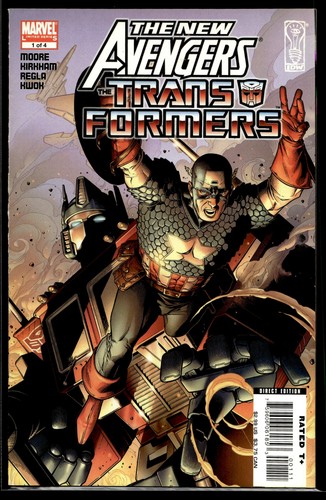 2007 New Avengers Transformers #1 IDW Comic