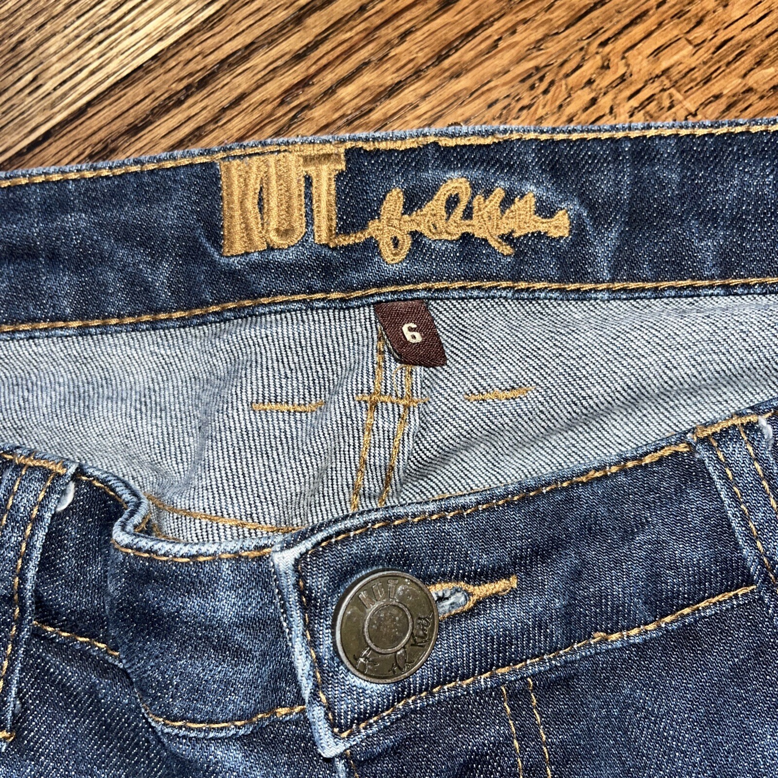 Kut From The Kloth Jeans Womens 6 Blue Denim Stretch - View 2