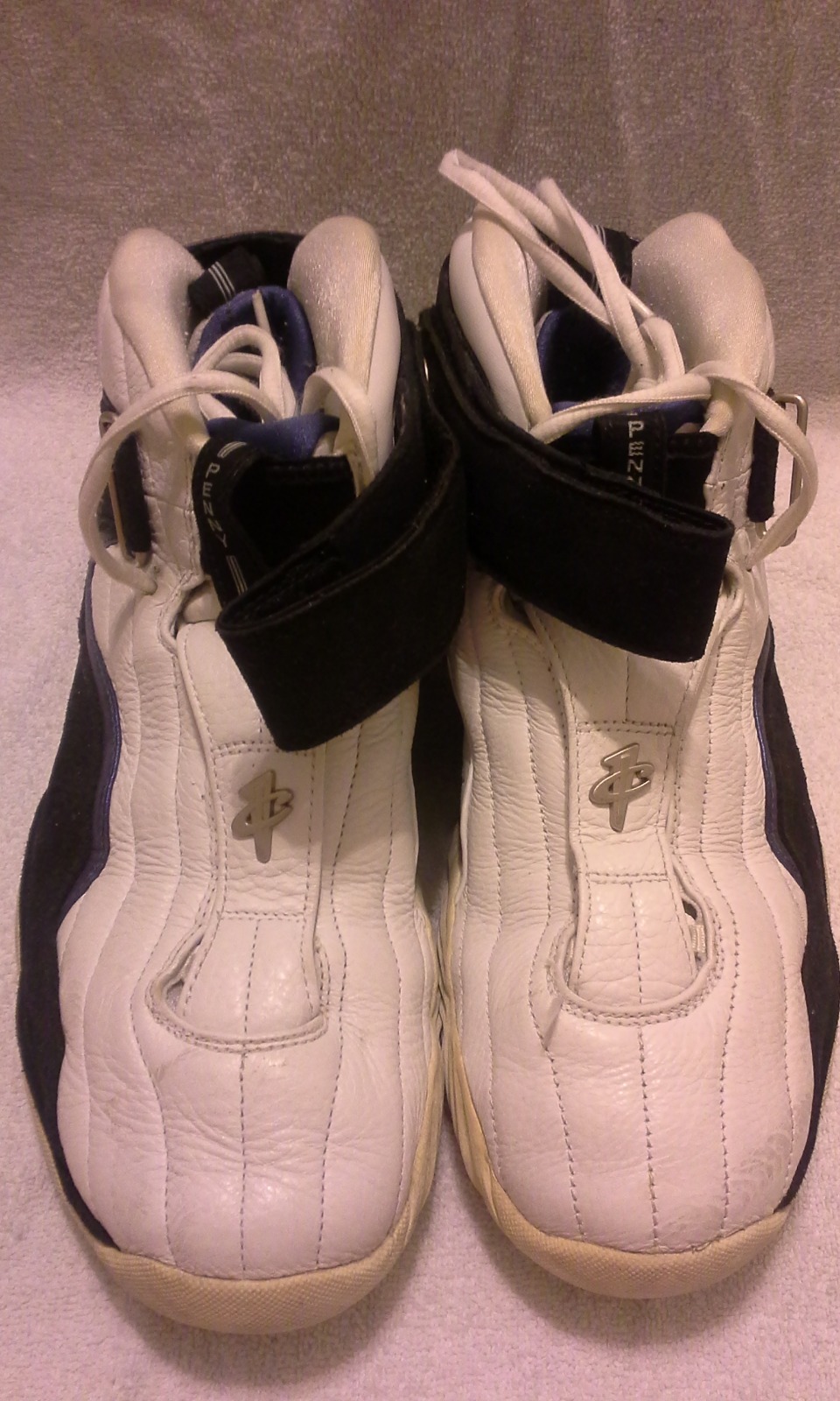 Nike Air size Penny white/black/blue size Air 11 830095 101 basketball shoes e60467 Nike Air size Penny white/black/blue size Air 11 830095 101 basketball shoes e60467