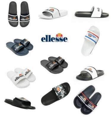 Ellesse Unisex Slides Badelatschen Latschen Badeschuhe Sandalen Slip-On | SALE |