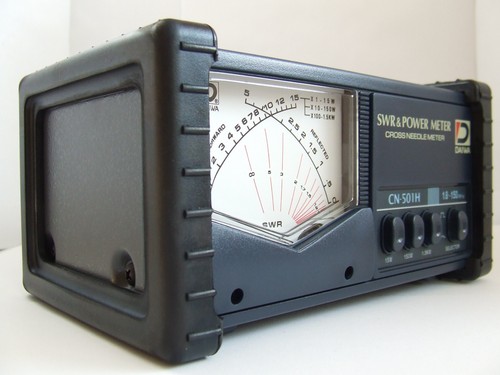 DAIWA CN-501 H REFLECTOMETER CROSS NEEDLE SWR&POWER METER FROM 1.8 TO 150 MHz - Foto 3 di 10
