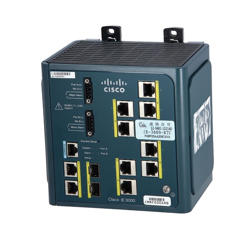 NEU CISCO IE-3000-8TC MANAGED IE SWITCH BASISMODUL 8 X 10/100/100BASE-TX PORTS - Bild 1 von 5