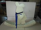 CONIGLIO IN CARTONE MARRONE