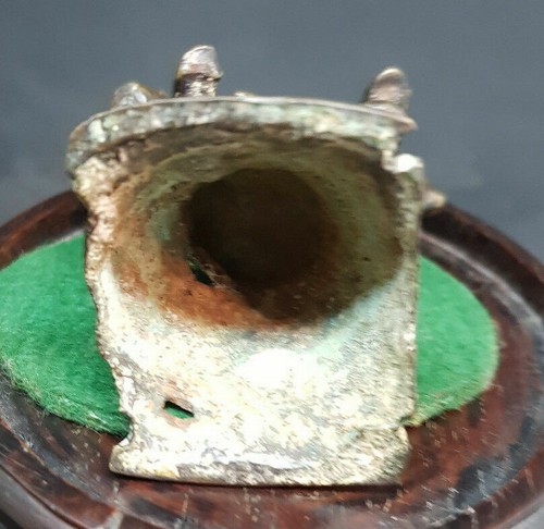 SELTENE ANTIKE HINDUISTISCHE BRONZE LAKSHMI MEHRARMIGE FIGUR STATUE INDIANER 17. JAHRHUNDERT - Bild 5 von 6