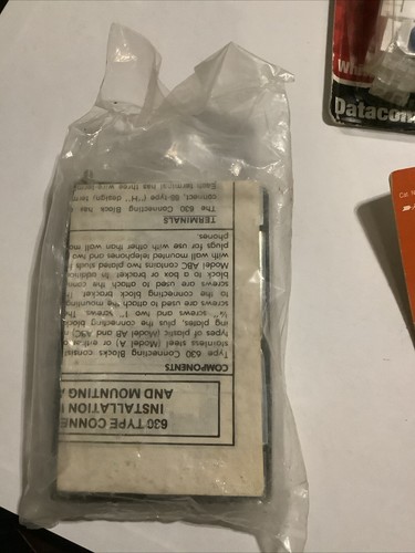 Vintage Lot Of 8 Various Phone Adapters, Wiring Blocks,conversion Jack Cat 5e - Picture 3 of 15