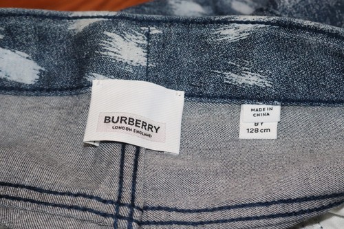 BNWT Burberry London Little Girl's & Girl's Lauryn Deer Print Jeans MSRP $400! - Picture 16 of 19