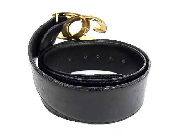 Gucci - Men's Belt with Double G Buckle - Black - Leather