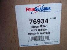 HVAC Blower Motor 4 Seasons 76934