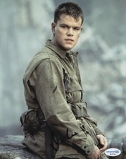 Matt Damon βSaving Private Ryanβ AUTOGRAPH Signed 10x8β Photo ACOA Matt Damon βSaving Private Ryanβ AUTOGRAPH Signed 10x8β Photo ACOA